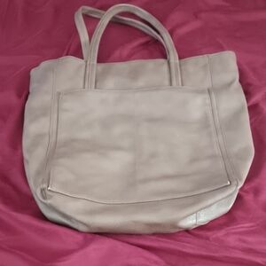 Elegant Tan Tote Bag